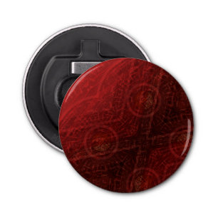 aanvaarding   Rode Meditatie Button Flesopener