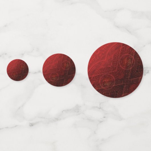 aanvaarding | Rode Meditatie Confetti (Voorkanten)