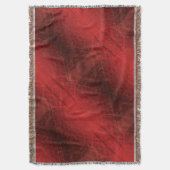 aanvaarding | Rode Meditatie Deken (Voorkant Verticaal)