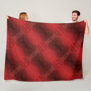 aanvaarding   Rode Meditatie Fleece Deken