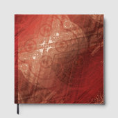 aanvaarding | Rode Meditatie Gastenboek (Voorkant)