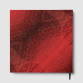 aanvaarding | Rode Meditatie Gastenboek (Achterkant)