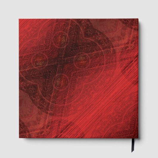 aanvaarding | Rode Meditatie Gastenboek (Achterkant)