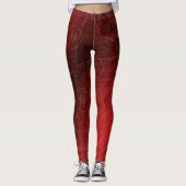 aanvaarding | Rode Meditatie Leggings (Voorkant)