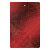 aanvaarding | Rode Meditatie Mini Klembord (Achterkant)