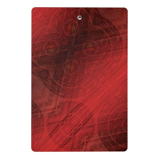 aanvaarding | Rode Meditatie Mini Klembord (Achterkant)