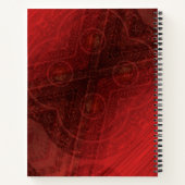 aanvaarding | Rode Meditatie Notitieboek (Achterkant)