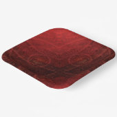 aanvaarding | Rode Meditatie Papieren Bordje (Gebogen)