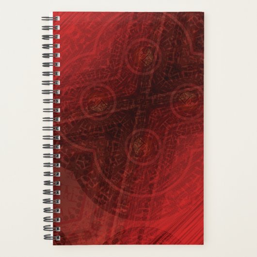 aanvaarding | Rode Meditatie Planner (Voorkant)