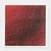 aanvaarding | Rode Meditatie Servet (Voorkant)