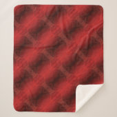 aanvaarding | Rode Meditatie Sherpa Deken (Voorkant)