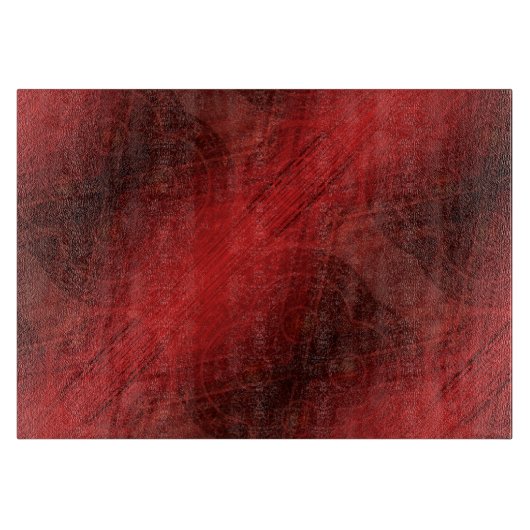 aanvaarding | Rode Meditatie Snijplank (Voorkant)