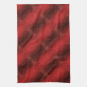 aanvaarding | Rode Meditatie Theedoek (Verticaal)