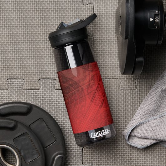 aanvaarding | Rode Meditatie Waterfles (Gym)