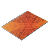 aanvaarding | Rode Sinaasappel Gele Boho Medallion Notitieboek (Linkerzijde)