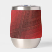 aanvaarding | rood eclectisch boho-patroon (Voorkant)