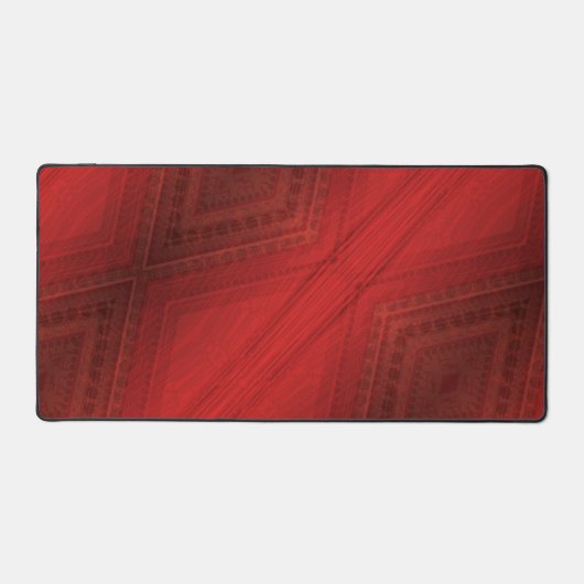 aanvaarding | rood eclectisch boho-patroon bureaumat (Voorkant)