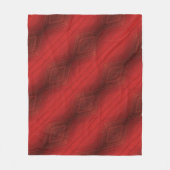 aanvaarding | rood eclectisch boho-patroon fleece deken (Voorkant)