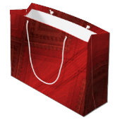 aanvaarding | rood eclectisch boho-patroon groot cadeauzakje (Achterkant Gekanteld)