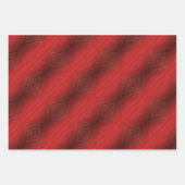 aanvaarding | rood eclectisch boho-patroon inpakpapier vel (Voorkant 3)