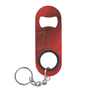 aanvaarding   rood eclectisch boho-patroon mini flessenopener