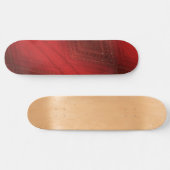 aanvaarding | rood eclectisch boho-patroon persoonlijk skateboard (Horizontaal)