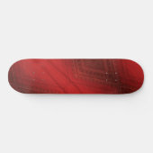 aanvaarding | rood eclectisch boho-patroon persoonlijk skateboard (Horizontaal)