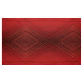 aanvaarding | rood eclectisch boho-patroon stof (Fat Quarter)