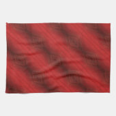 aanvaarding | rood eclectisch boho-patroon theedoek (Horizontaal)