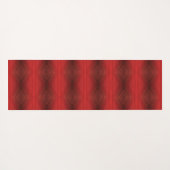 aanvaarding | rood eclectisch boho-patroon yogamat (Achterkant (horizontaal))