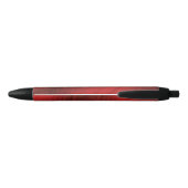 aanvaarding | rood eclectisch boho-patroon zwarte inkt pen (Achterkant)