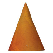 aanvaarding | Rood Oranje geel Shibori-patroon Feesthoedjes (Rechts)