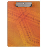 aanvaarding | Rood Oranje geel Shibori-patroon Klembord (Voorkant)