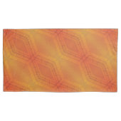 aanvaarding | Rood Oranje geel Shibori-patroon Kussensloop (Voorkant-Links)