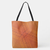 aanvaarding | Rood Oranje geel Shibori-patroon Tote Bag (Achterkant)