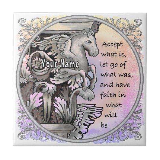 Aanvaarding Tegeltje (Voorkant)