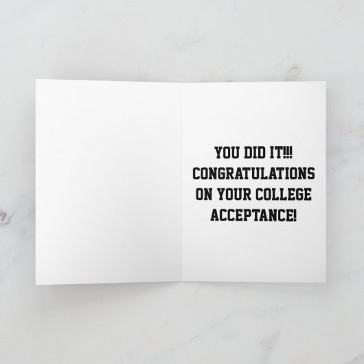 Aanvaarding van het college - Jong Man Kaart (Binnen)