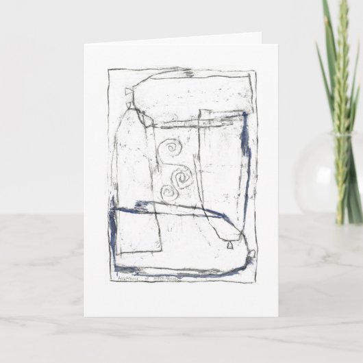 Aanvaarding van impermanentie. kaart (Voorkant)