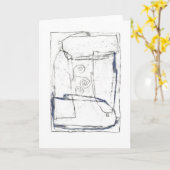 Aanvaarding van impermanentie. kaart (Gele Bloem)