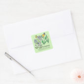 aanvaarding vierkante sticker (Envelop)