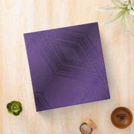 aanvaarding | violet eclectisch boho-patroon 1 1/2" multomap