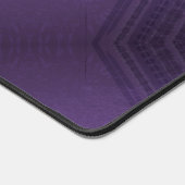 aanvaarding | violet eclectisch boho-patroon bureaumat (Hoek)