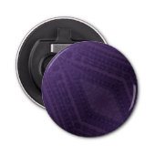 aanvaarding | violet eclectisch boho-patroon button flesopener (Voorkant)