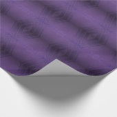 aanvaarding | violet eclectisch boho-patroon cadeaupapier (Hoek)