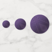 aanvaarding | violet eclectisch boho-patroon confetti (Voorkanten)