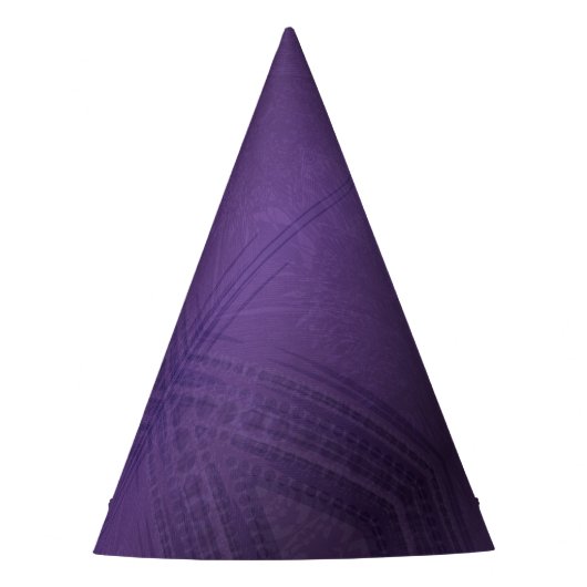 aanvaarding | violet eclectisch boho-patroon feesthoedjes (Voorkant)
