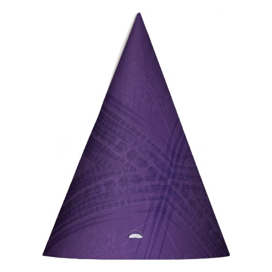 aanvaarding | violet eclectisch boho-patroon feesthoedjes (Links)