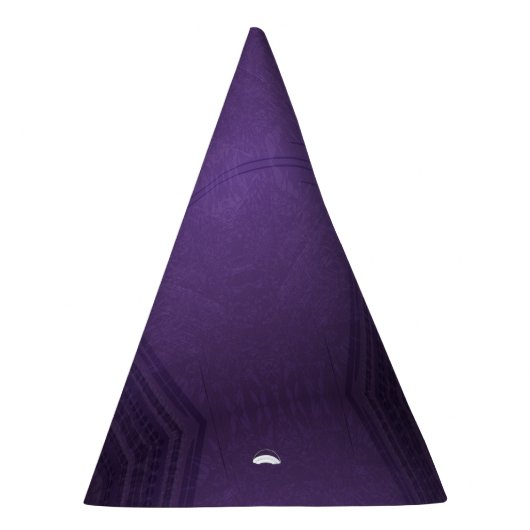 aanvaarding | violet eclectisch boho-patroon feesthoedjes (Rechts)