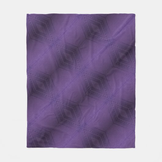 aanvaarding | violet eclectisch boho-patroon fleece deken (Voorkant)