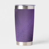 aanvaarding | violet eclectisch boho-patroon geïsoleerde drinkbeker (Links)